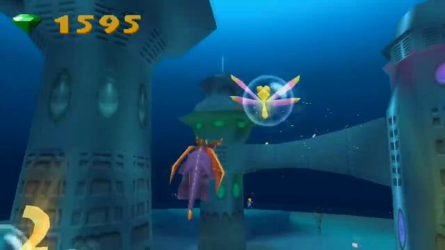 Прохождение Spyro 2: Ripto's Rage (PS) #6 - Aquaria Towers смотреть онлайн