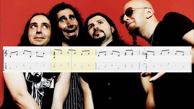 How to play "System Of A Down - Lonely Day" on guitar (Tabs) Fingerstyle смотреть онлайн