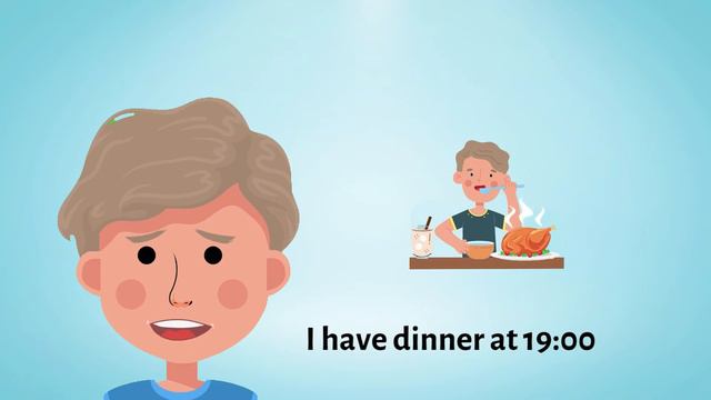 My Daily Routine, Present Simple Tense English