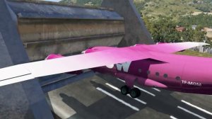 Самолеты против вращающегося ролика – BeamNG.Drive