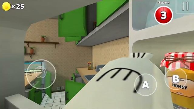 Положил под поезд кубик льда с ключом! Что произошло? Super Bear Adventure