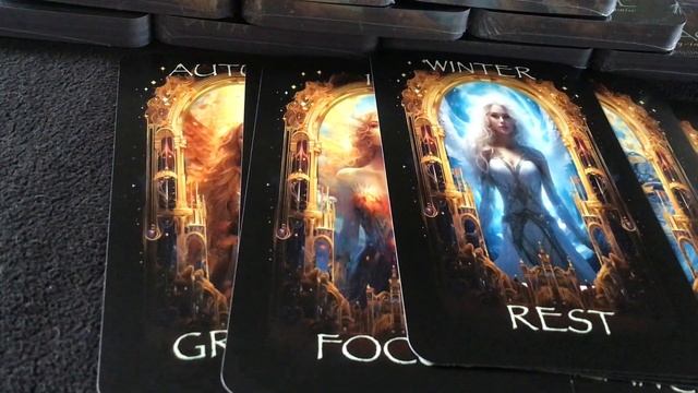 Getting the first look at my new Angelic Oracle Deck смотреть онлайн