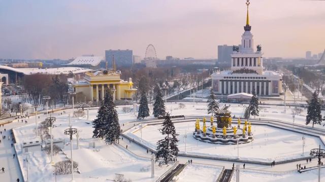 Зачарованный полет: аэросъемка ВДНХ! смотреть онлайн