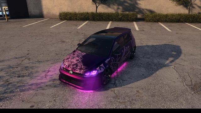 Wallpaper Engine Animation Background: VW Golf VI Rosa смотреть онлайн