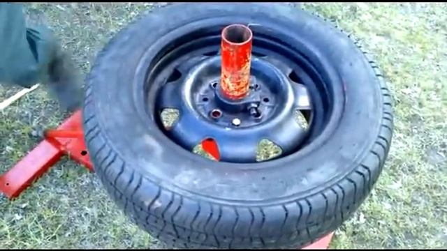 самодельный ручной шиномонтажный станок смотреть онлайн