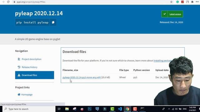 How to install Pyleap without internet. смотреть онлайн