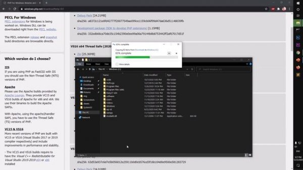How to Download & Install PHP 8 on Windows 10/8/7