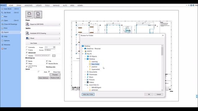 AVEVA E3D - Export from Draw Module to Autocad смотреть онлайн