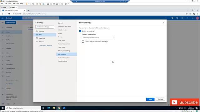 How to configure forwarding in Hotmail | Turn on or off automatic forwarding in Outlook.com смотреть онлайн
