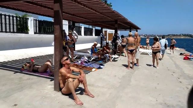 Севастополь. Артбухта. Пляж Хрустальный 2019. смотреть онлайн