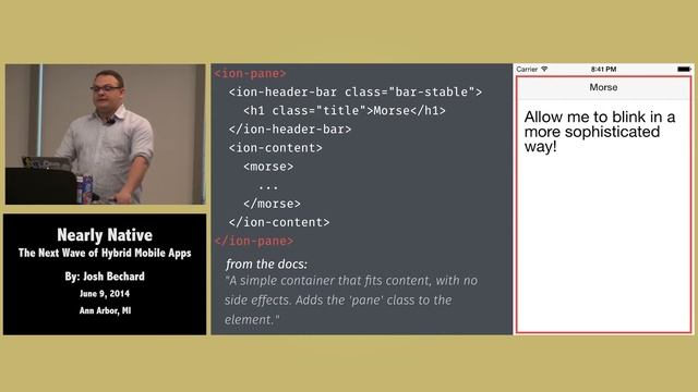 Nearly Native: The Next Wave of Hybrid Mobile Apps By Josh Bechard смотреть онлайн