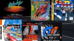 Первые 3D гонки. От Hard Drivin' к Gran Turismo. 1988 - 1997.