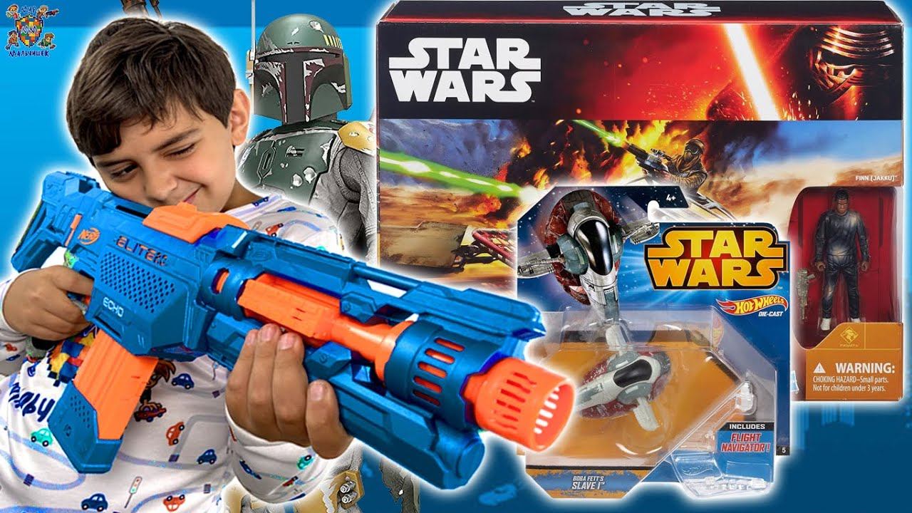 ЗВЕЗДНЫЕ ВОЙНЫ, ЯРИК и БОБА ФЕТТ - КОРАБЛЬ STAR WARS РАБ 1 смотреть онлайн