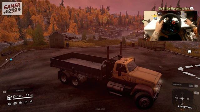 SnowRunner #3 Old Bridge Reconstruction with GMZ MH9500 [4K 60FPS ULTRA HD] Logitech g29 Gameplay смотреть онлайн