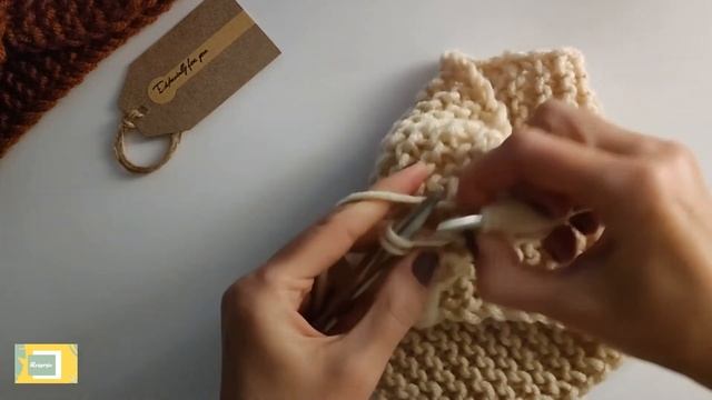 Повязка на голову спицами.#вязание#knitting#tutorial смотреть онлайн