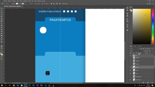 Como hacer un buen Curriculum Vitae Creativo PDF cv | Curso de Adobe Photoshop