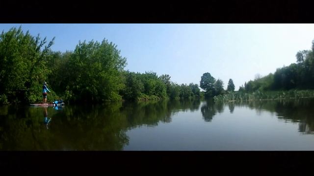 Сплав выходного дня на САПе по Клязьме. 28 мая 2023 г. смотреть онлайн