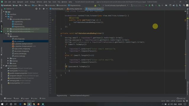Create Firebase Register Activity With Email Verification In Android Studio - JAVA смотреть онлайн