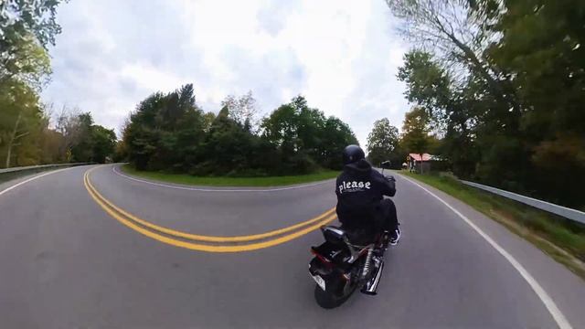 V65 Honda Magna | Insta360 X3 test video смотреть онлайн