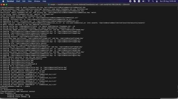 How to Install SSL Certificate on Zimbra Ubuntu