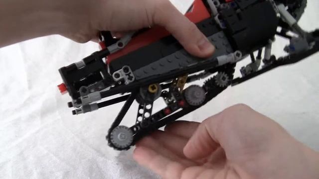 LEGO Snowmobile MOC смотреть онлайн