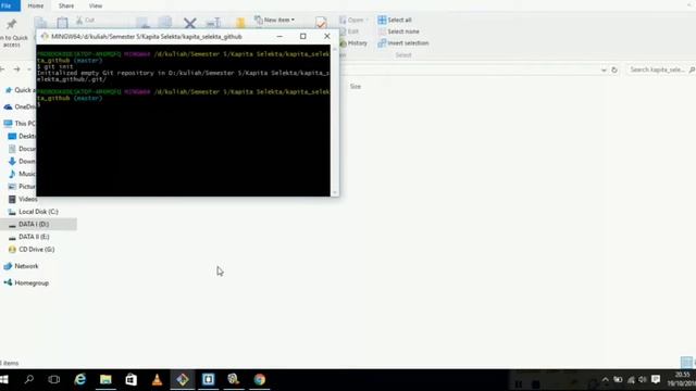 Tutorial Penggunaan Github (Add SSH Key, Add New Repository, Upload File with Gitbash) смотреть онлайн