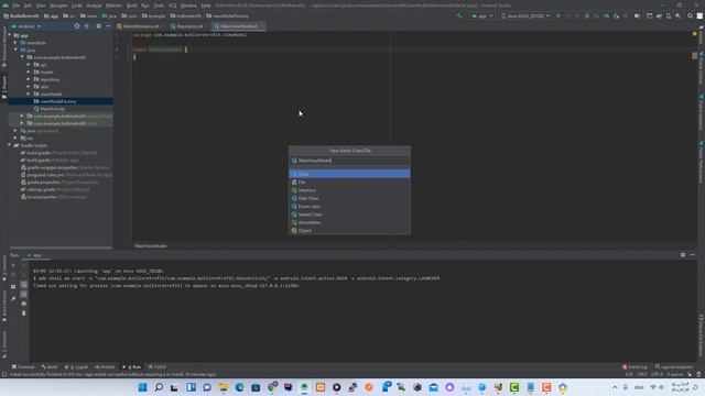 Retrofit - Send a simple GET Request | Android Studio Tutorial | Kotlin смотреть онлайн