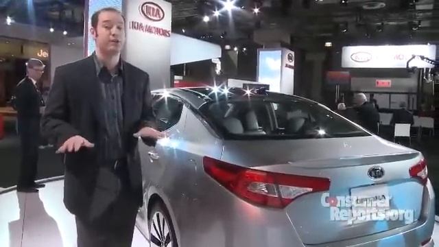 2011 Kia Optima - 2010 NY Auto Show | Consumer Reports смотреть онлайн