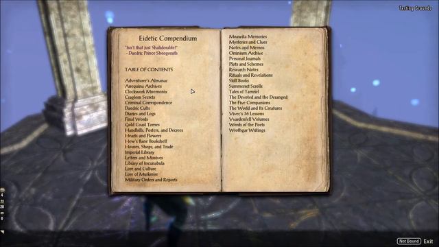 Library Effects from Essential Housing Tools for The Elder Scrolls Online