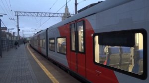 МЦД-2 Ласточка ЭС2Г-118, ст. М. Курская - Москва Каланчёвская