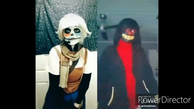 Tik Tok cosplay Undertale.AU 🎺Gachalife 🌟 смотреть онлайн