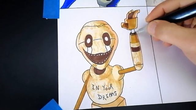 DIBUJANDO FIVE NIGHT AT FREDDY'S SECURITY BREACH | PARTE 2 | drawing fnaf security breach part 2 смотреть онлайн