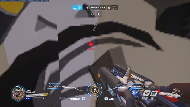 Overwatch. Ещё немного и сгорю , опять даймонд плеи ... смотреть онлайн