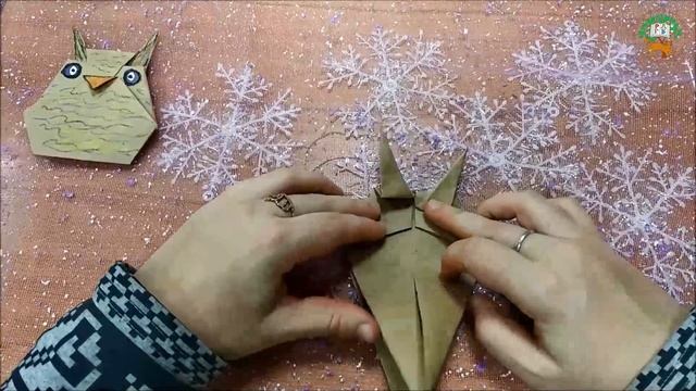 Мастер-класс по оригами «Сова» смотреть онлайн
