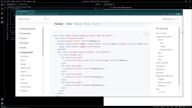 020 Bootstrap and Navbars смотреть онлайн