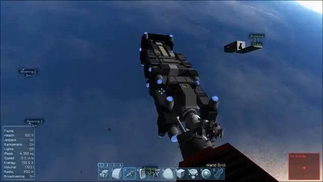 SPACE ENGINEERS Asteroid stealth ships "THE WORM" смотреть онлайн