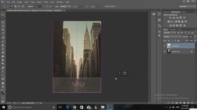 Creating Text Blur Effect (Quick Tutorial) - Photohop CC смотреть онлайн