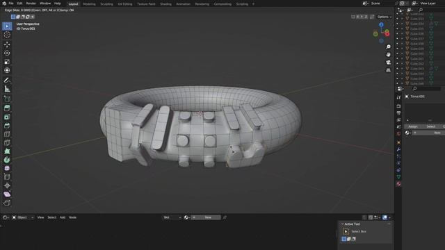 Modeling Test with Face Regulator (free blender addon) смотреть онлайн