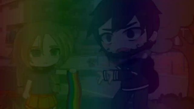 — little girl holding pride flag/маленькая девочка держит флаг гордости//meme//#gachaclub смотреть онлайн