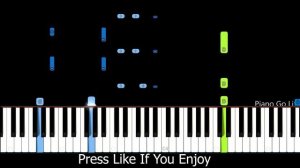Amy Winehouse - Back To Black Piano Tutorial