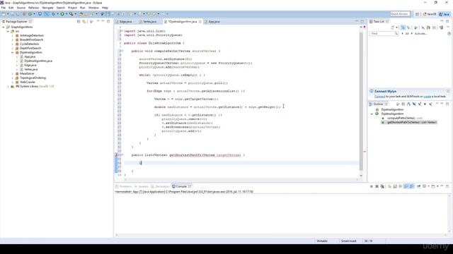 Dijkstra algorithm implementation II смотреть онлайн