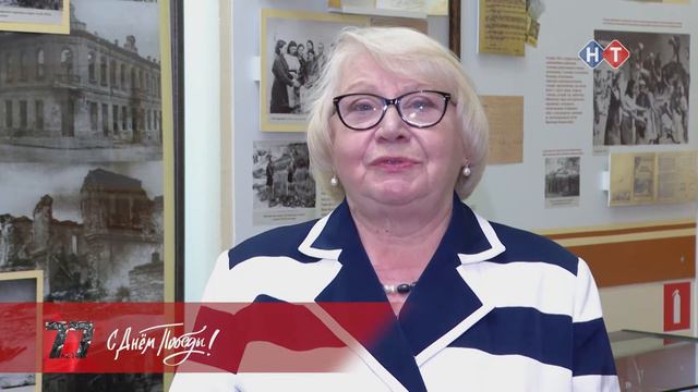 Поздравление от Анны Халдей с Днем Победы смотреть онлайн