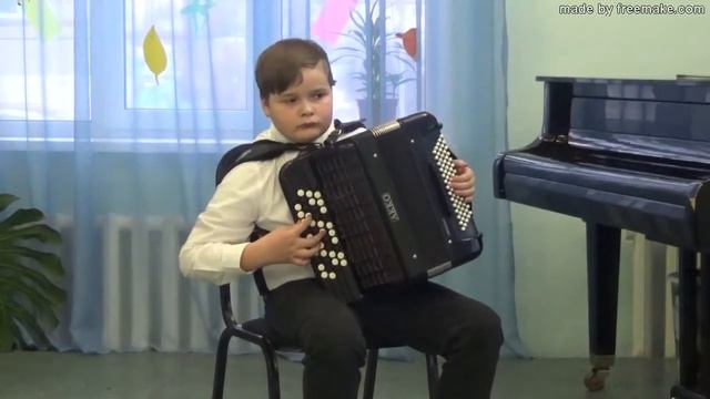 Крутиков Никита. А. Судариков обр. р. н. п."Я на горку шла".Б.Самойленко сюита"Веселые соседи" . смотреть онлайн