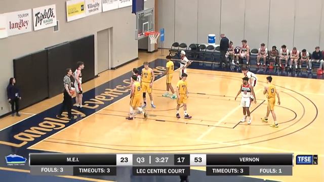 2020 3A Boys Game #7 M E I Boys Basketball vs Vernon смотреть онлайн