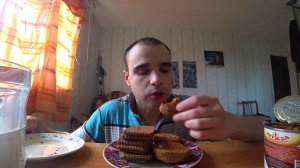 МУКБАНГАСМР ВАФЛИ ШОКОЛАДНЫЕ ЯШКИНООВСЯНОЕ ПЕЧЕНЬЕШОКОЛАДНОЕ ПЕЧЕНЬЕВАРЕНАЯ СГУЩЕНКА и МОЛОКО#191