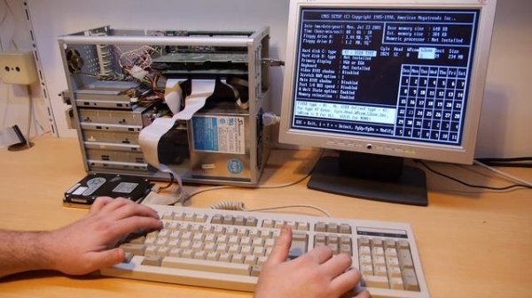 How to install an IDE hdd in a 286/386/486 and install DOS 6.22