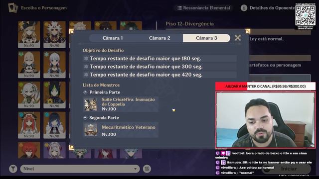 COMO PASSAR ABISMO 4.5: SALAS 11 E 12 | GUIA F2P, DICAS E MELHORES PERSONAGENS! - GENSHIN IMPACT смотреть онлайн