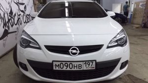 Тюнинг фар AFL на Opel Astra J GTC