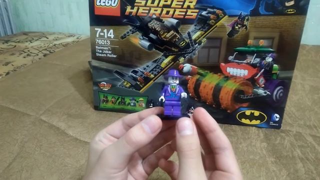 Обзор набора Лего DC Comics Super Heroes 76017 "Паровой каток Джокера" смотреть онлайн