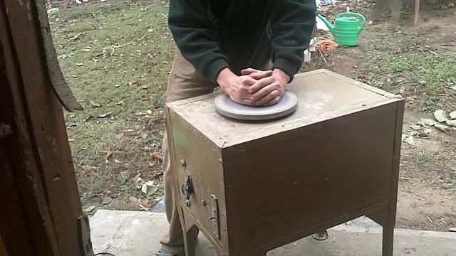 Самодельный гончарный круг смотреть онлайн